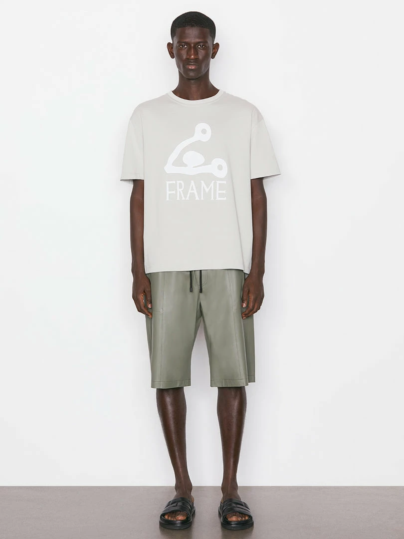 Best deal π Frame-denim Abstract Print Short Sleeve Tee -- Grey Green Men π― 2 Frame-denim Abstract Print Short Sleeve Tee -- Grey Green Men