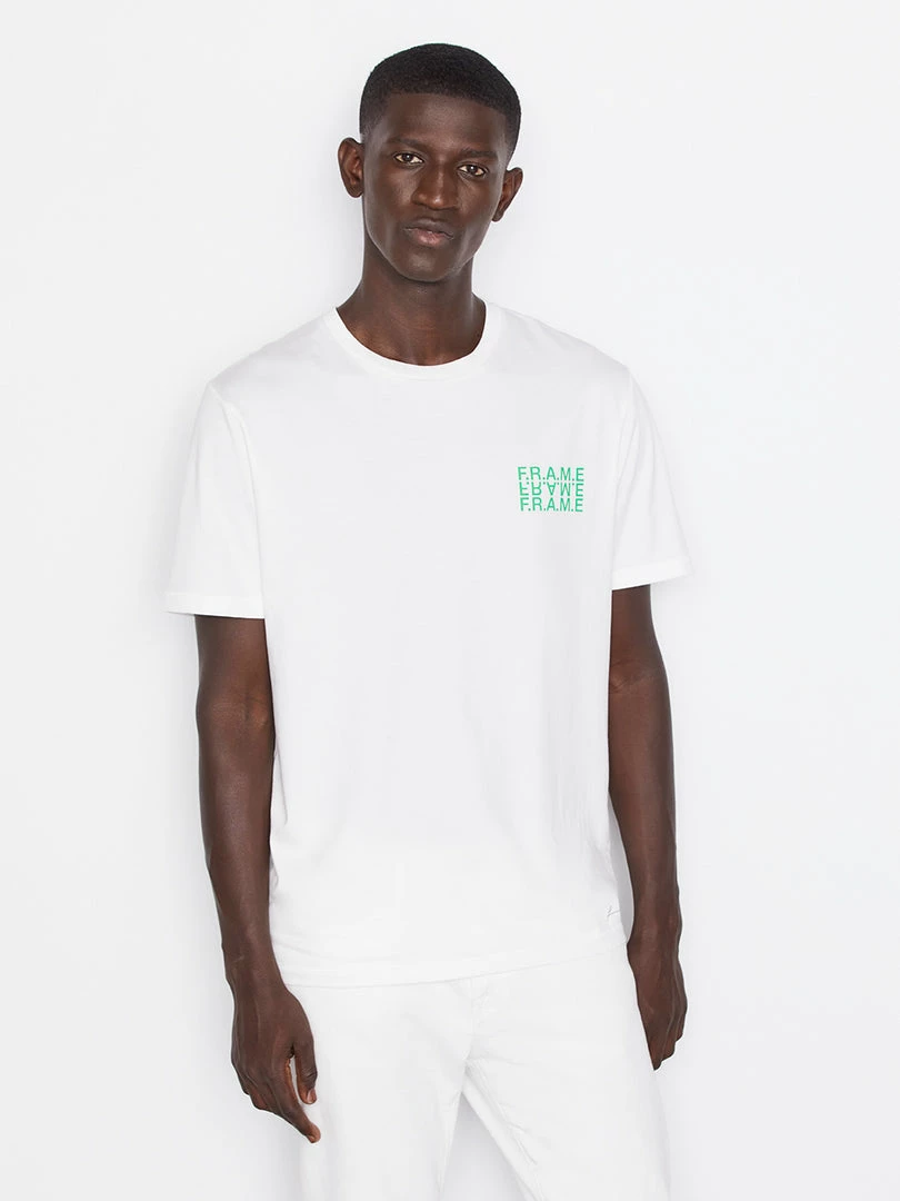 Best Pirce β€οΈ Frame-denim Frame Graphic T-Shirt -- Blanc Men π 1 Frame-denim Frame Graphic T-Shirt -- Blanc Men