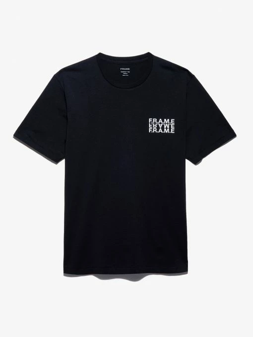 Flash Sale π Frame-denim Frame Graphic T-Shirt -- Noir π― 6 Frame-denim Frame Graphic T-Shirt -- Noir