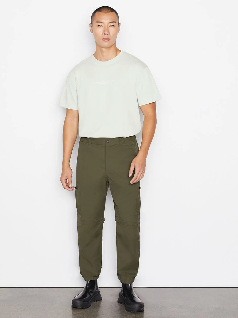 Discount 𧨠Frame-denim Convertible Tech Trouser -- Khaki Green π 3 Frame-denim Convertible Tech Trouser -- Khaki Green