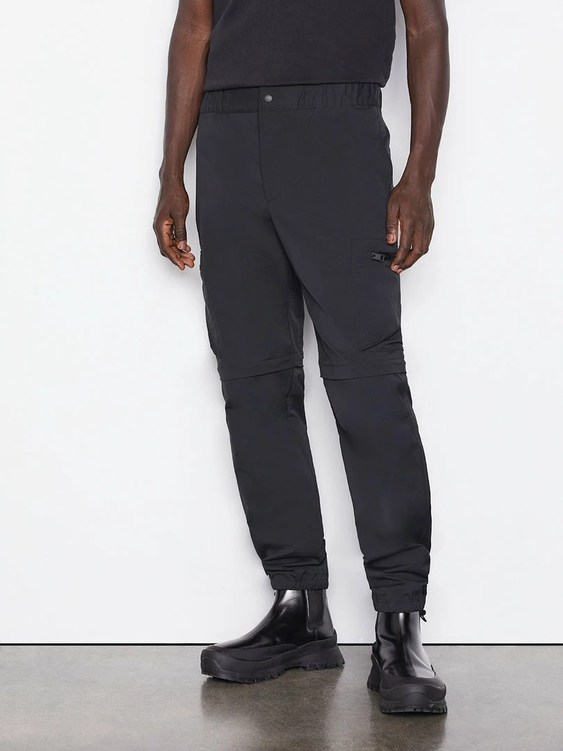 Cheap ✔️ Frame-denim Men Convertible Tech Trouser -- Noir ❤️ 1 Frame-denim Men Convertible Tech Trouser -- Noir