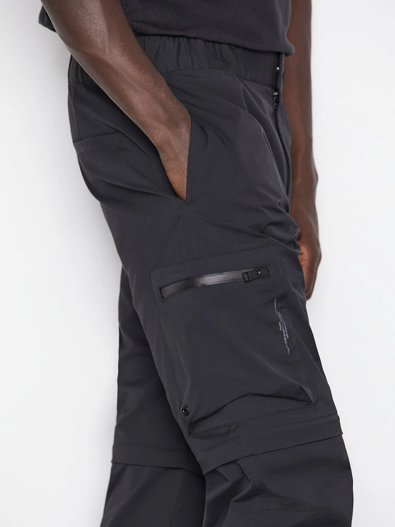 Cheap ✔️ Frame-denim Men Convertible Tech Trouser -- Noir ❤️ 2 Frame-denim Men Convertible Tech Trouser -- Noir