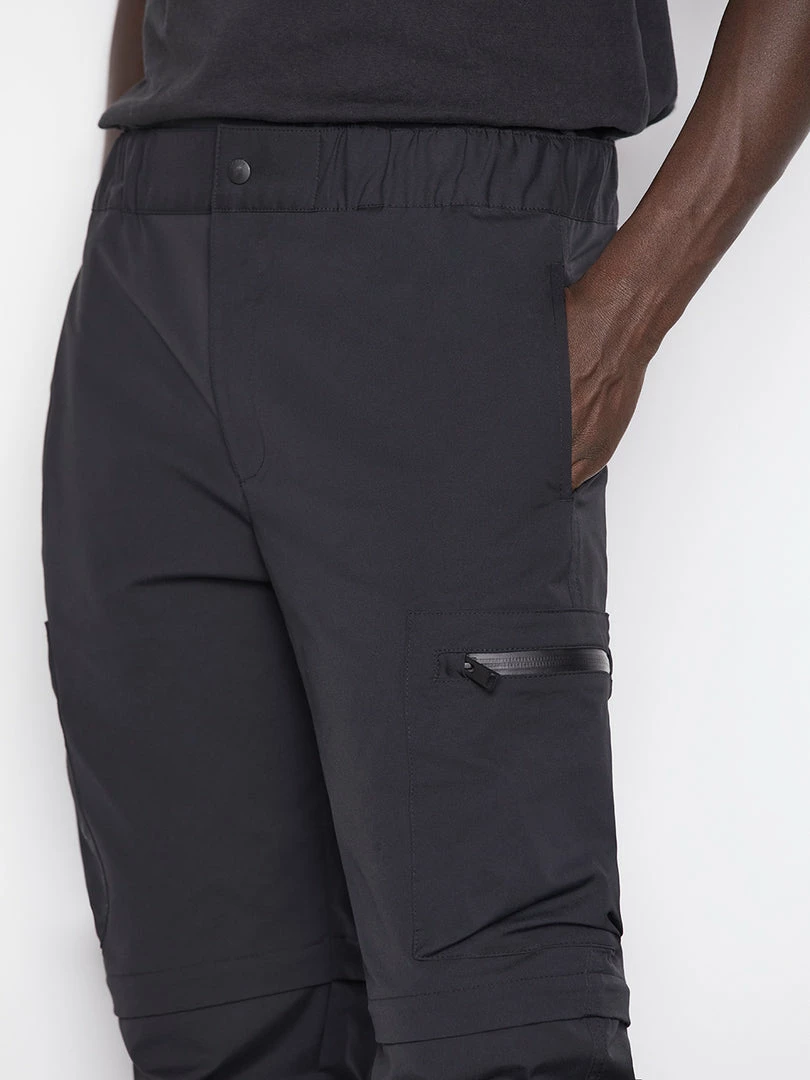 Cheap ✔️ Frame-denim Men Convertible Tech Trouser -- Noir ❤️ 5 Frame-denim Men Convertible Tech Trouser -- Noir