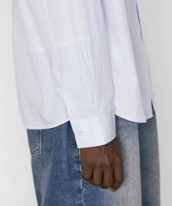 Frame-denim Summer Stripe Mixed Shirt -- Stripe Mix Men