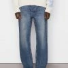 Frame-denim Wide Leg Denim Pant -- Blue Vintage