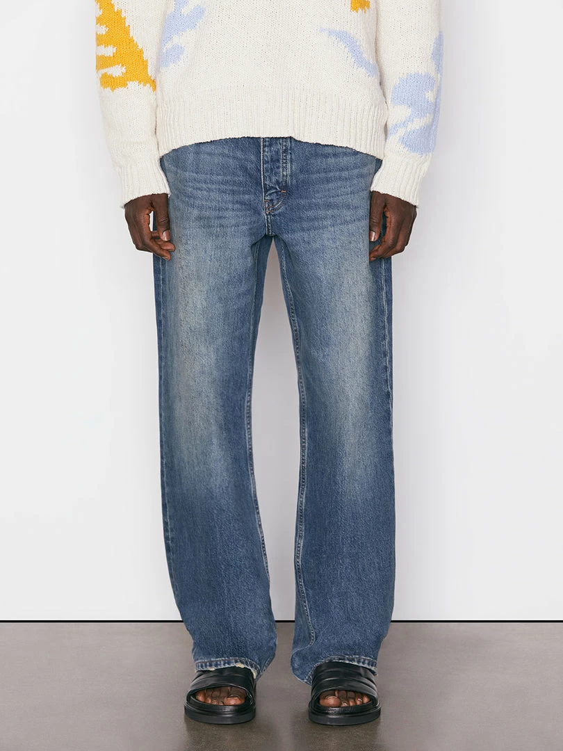 Discount π₯° Frame-denim Wide Leg Denim Pant -- Blue Vintage 𧨠1 Frame-denim Wide Leg Denim Pant -- Blue Vintage