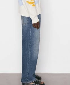 Discount π₯° Frame-denim Wide Leg Denim Pant -- Blue Vintage 𧨠7 Frame-denim Wide Leg Denim Pant -- Blue Vintage