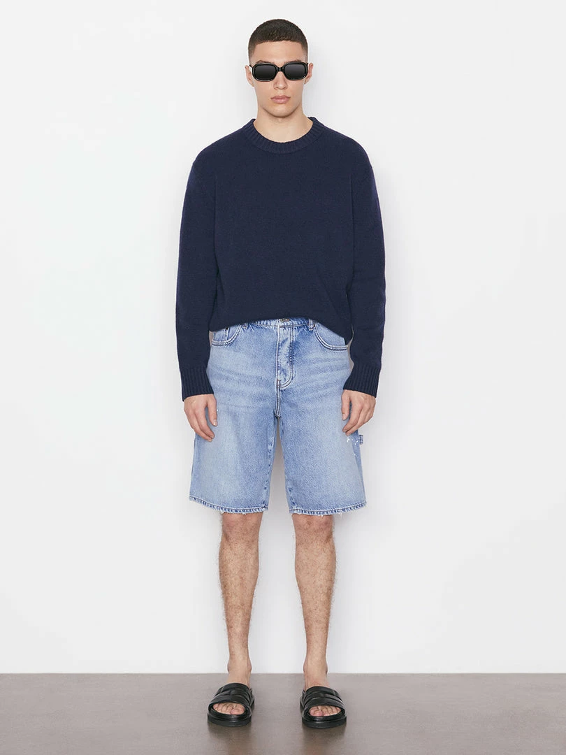 Hot Sale π Frame-denim Cargo Denim Short -- Blue Washed Men π€© 2 Frame-denim Cargo Denim Short -- Blue Washed Men