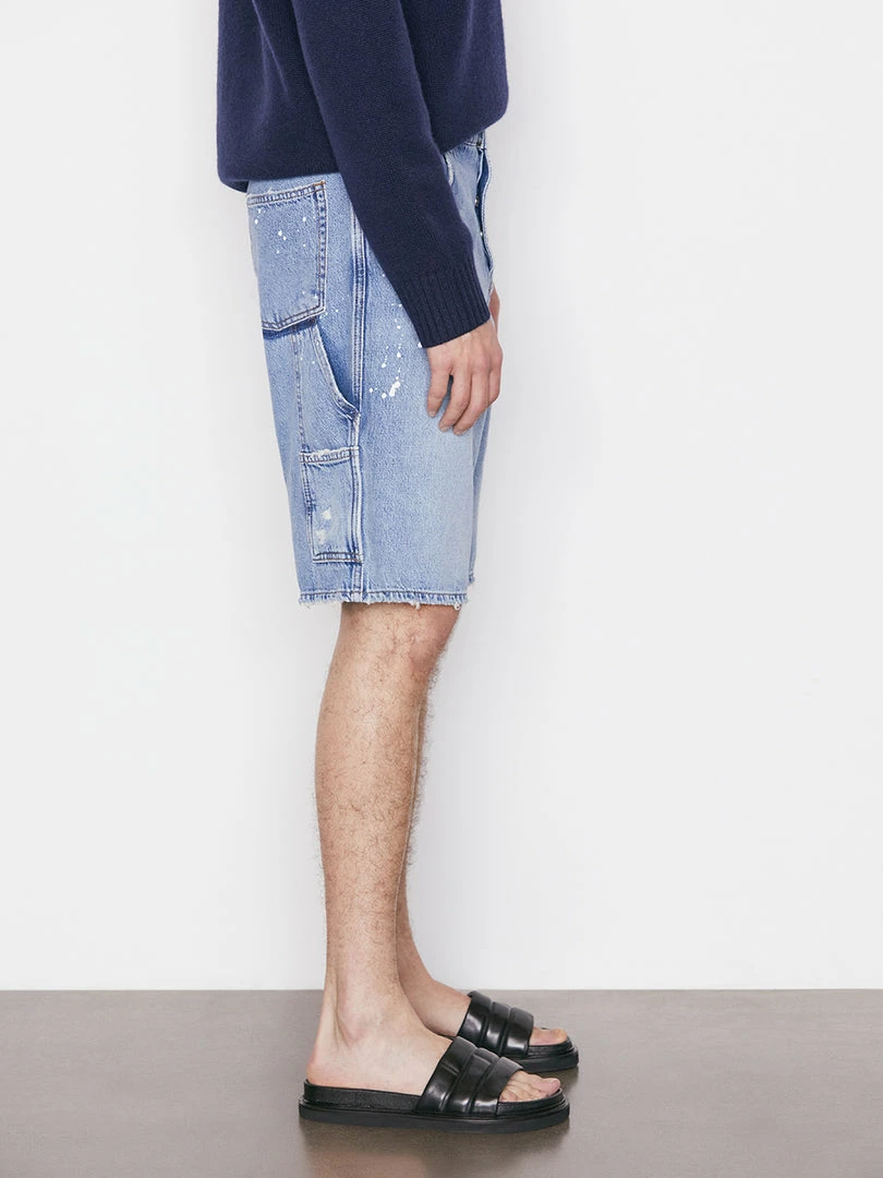 Hot Sale π Frame-denim Cargo Denim Short -- Blue Washed Men π€© 3 Frame-denim Cargo Denim Short -- Blue Washed Men