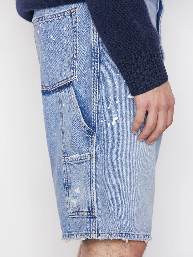 Hot Sale π Frame-denim Cargo Denim Short -- Blue Washed Men π€© 4 Frame-denim Cargo Denim Short -- Blue Washed Men