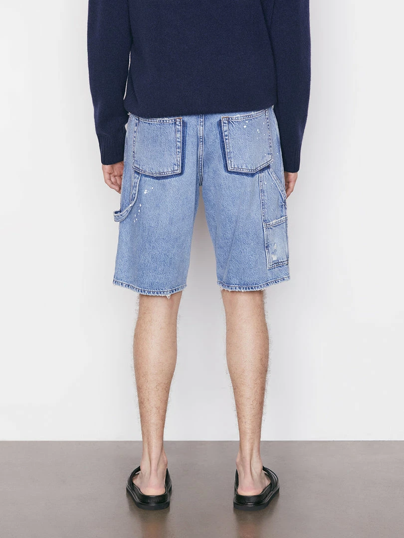 Hot Sale π Frame-denim Cargo Denim Short -- Blue Washed Men π€© 7 Frame-denim Cargo Denim Short -- Blue Washed Men