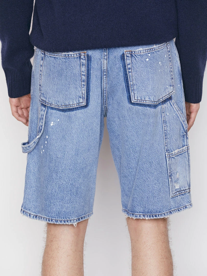 Hot Sale π Frame-denim Cargo Denim Short -- Blue Washed Men π€© 6 Frame-denim Cargo Denim Short -- Blue Washed Men