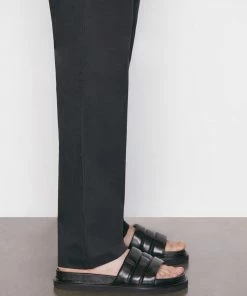 Frame-denim Poplin Trouser -- Noir