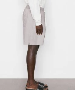 Frame-denim Men Poplin Short -- Light Grey