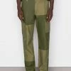 Frame-denim Tonal Patchwork Cargo Pant -- Rifle Green