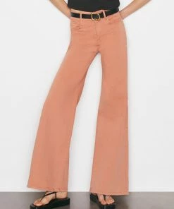 Frame-denim Women Le Palazzo Pant -- Terracotta