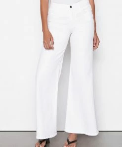 Frame-denim Le Palazzo Pant -- Blanc