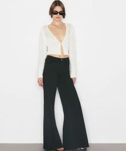 Frame-denim Women Le Palazzo Pant -- Film Noir