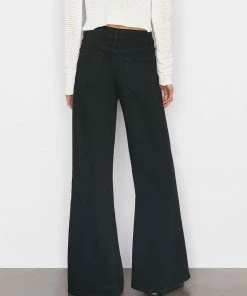 Frame-denim Women Le Palazzo Pant -- Film Noir