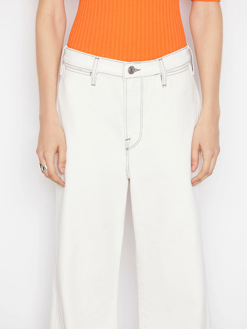 Top 10 𧨠Frame-denim π© Women Le Pixie Baggy Palazzo -- Chalked π 3 Frame-denim Women Le Pixie Baggy Palazzo -- Chalked