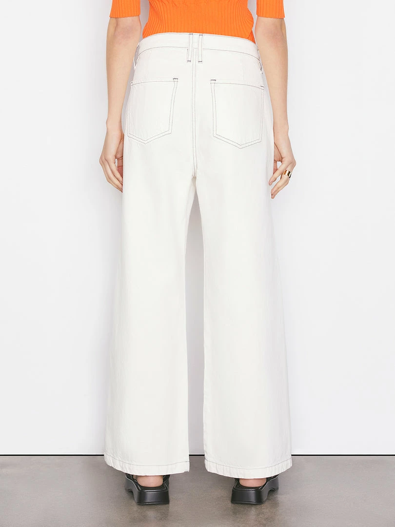 Top 10 𧨠Frame-denim π© Women Le Pixie Baggy Palazzo -- Chalked π 5 Frame-denim Women Le Pixie Baggy Palazzo -- Chalked