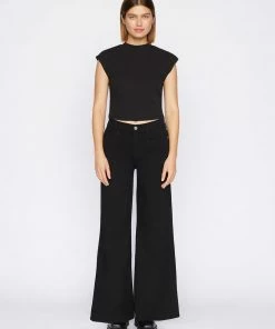 Frame-denim Le Pixie Palazzo -- Film Noir