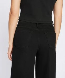 Frame-denim Le Pixie Palazzo -- Film Noir