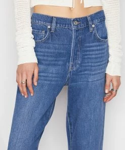 Frame-denim Women Le Slouch -- Seafarer
