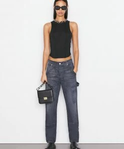 Frame-denim Le Slouch Utility -- Blackwater