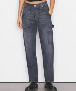 Frame-denim Le Slouch Utility -- Blackwater