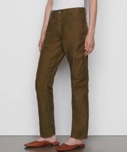 Frame-denim Women Le Slouch Utility -- Surplus