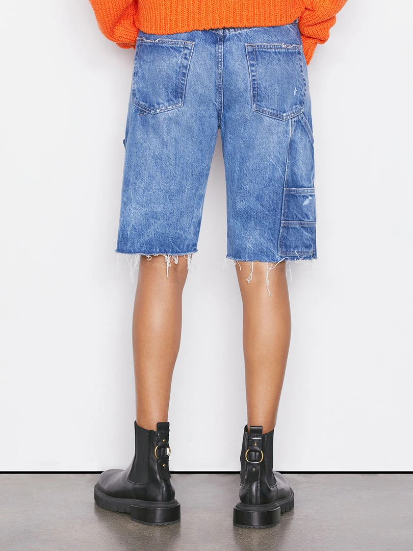 Brand new π Frame-denim Le Slouch Utility Bermuda -- Waterfalls π₯° 4 Frame-denim Le Slouch Utility Bermuda -- Waterfalls