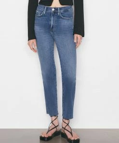 Frame-denim Le Sylvie Crop -- Crosslane Women