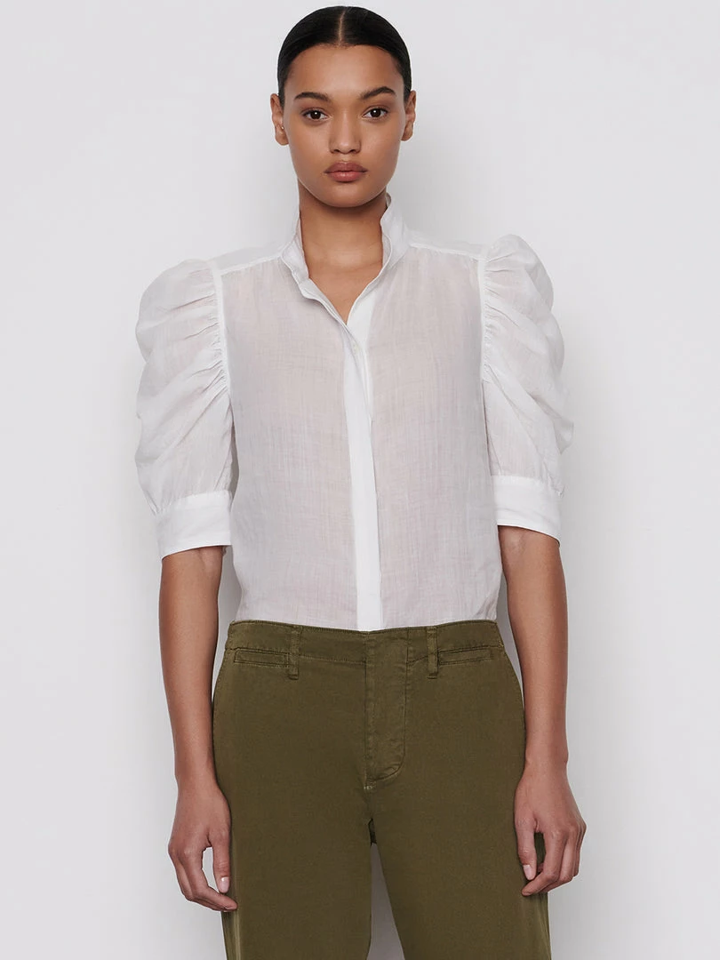 Buy π Frame-denim Gillian Top -- Blanc π© Women π 1 Frame-denim Gillian Top -- Blanc Women