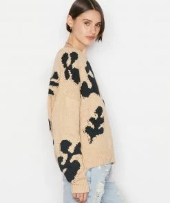 Cheap π Frame-denim π© Women Abstract Intarsia Sweater -- Hay Multi βοΈ 22 Frame-denim Women Abstract Intarsia Sweater -- Hay Multi