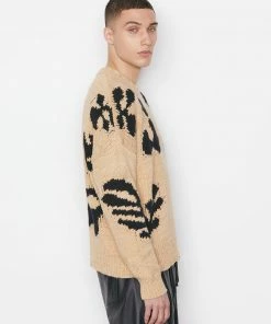 Cheap π Frame-denim π© Women Abstract Intarsia Sweater -- Hay Multi βοΈ 23 Frame-denim Women Abstract Intarsia Sweater -- Hay Multi