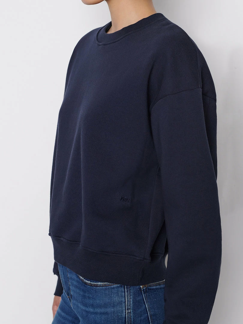 Flash Sale π₯ Frame-denim π© Women Oversized Crew -- Navy β 3 Frame-denim Women Oversized Crew -- Navy