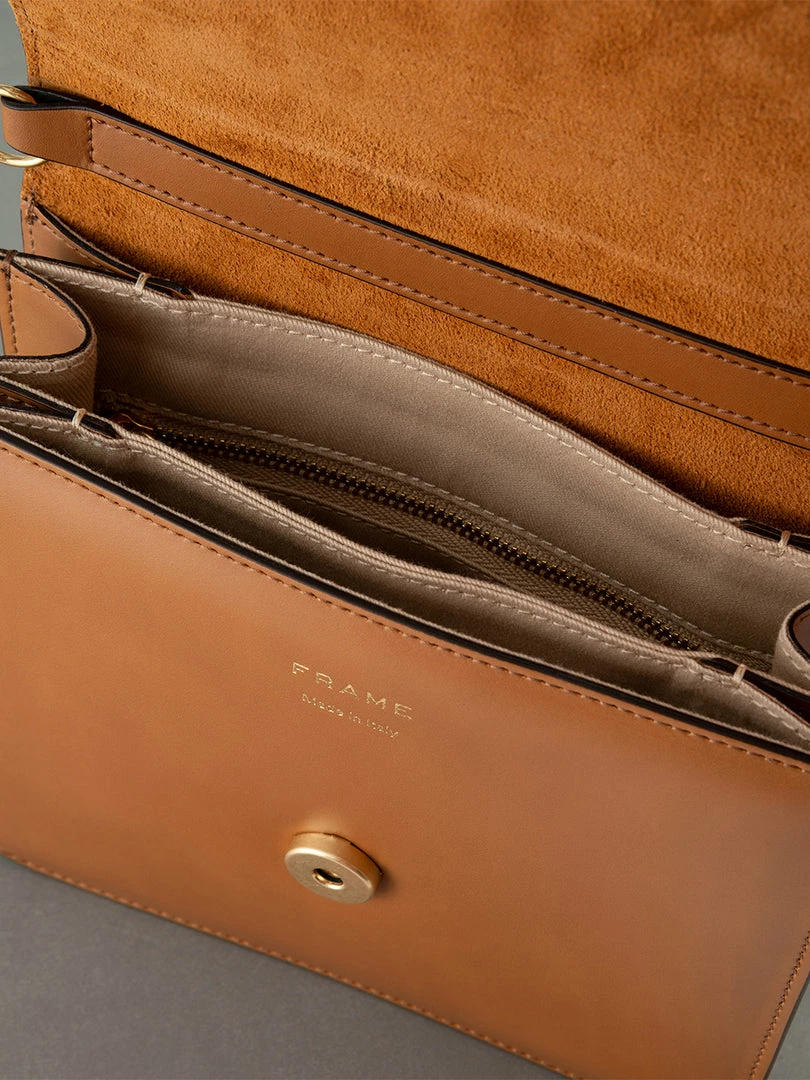 Brand new π Frame-denim Le Signature Mini -- Cuoio 𧨠2 Frame-denim Le Signature Mini -- Cuoio