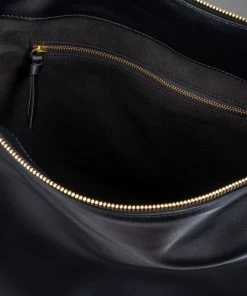 New π₯° Frame-denim π© Women Ilona Two Textured Shoulder Bag -- Noir π€© 9 Frame-denim Women Ilona Two Textured Shoulder Bag -- Noir