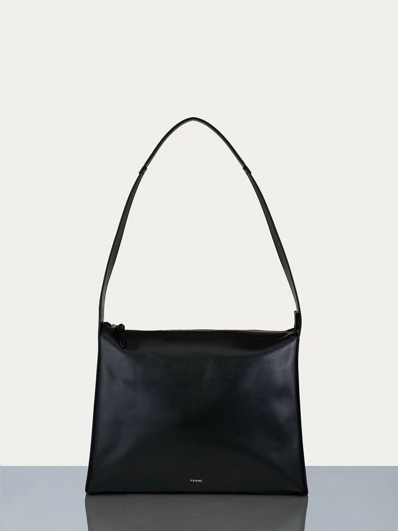 New π₯° Frame-denim π© Women Ilona Two Textured Shoulder Bag -- Noir π€© 2 Frame-denim Women Ilona Two Textured Shoulder Bag -- Noir