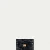 Frame-denim Card Holder -- Noir Croco Women