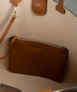 Frame-denim Le Signature Tote -- Cuoio