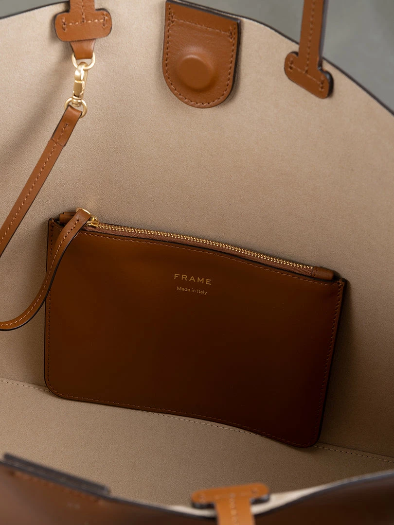 Coupon π Frame-denim Le Signature Tote -- Cuoio 𧨠2 Frame-denim Le Signature Tote -- Cuoio