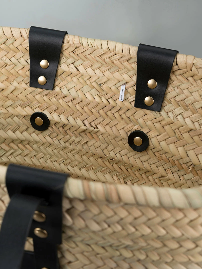 Coupon β¨ Frame-denim Straw Tote -- Noir π© Women π 2 Frame-denim Straw Tote -- Noir Women