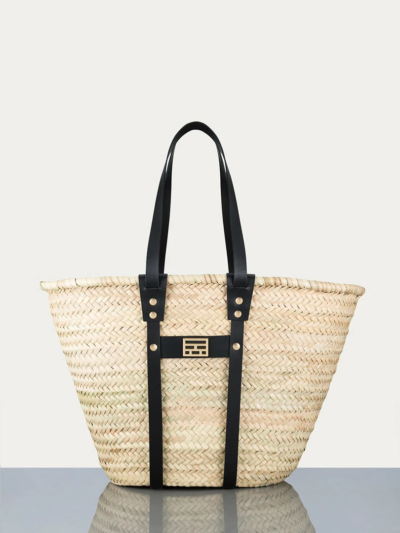 Coupon β¨ Frame-denim Straw Tote -- Noir π© Women π 1 Frame-denim Straw Tote -- Noir Women