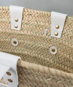 Frame-denim Women Straw Tote -- Off White