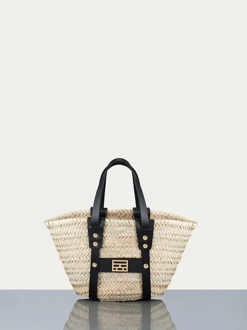 Best Sale π Frame-denim π© Women Straw Mini -- Noir π 1 Frame-denim Women Straw Mini -- Noir