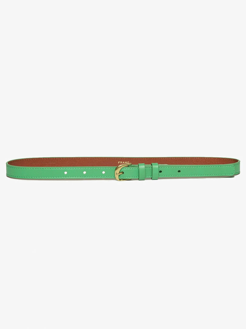 Cheapest β€οΈ Frame-denim Twist Buckle Belt -- Grass Green π© Women π 1 Frame-denim Twist Buckle Belt -- Grass Green Women