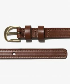 Frame-denim Twist Buckle Belt -- Tobacco Women