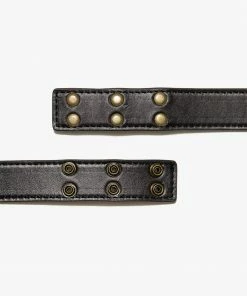 Frame-denim Triple Twist Waist Belt -- Noir